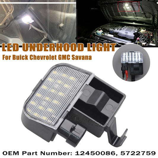 LED Under-Hood Courtesy Light — Chevrolet Silverado, Express & GMC Savana / Buick