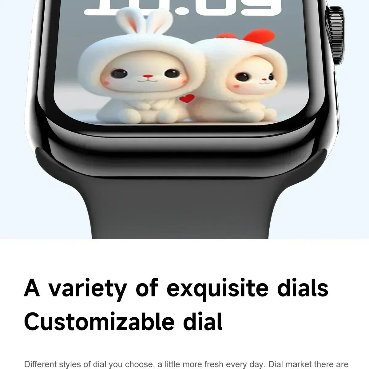 Smart Watch Series 10 – 1.9" OLED HD Screen, GPS, NFC, BT Calling, Wireless Charging, IP68 | iOS & Android | Multiple Strap Options