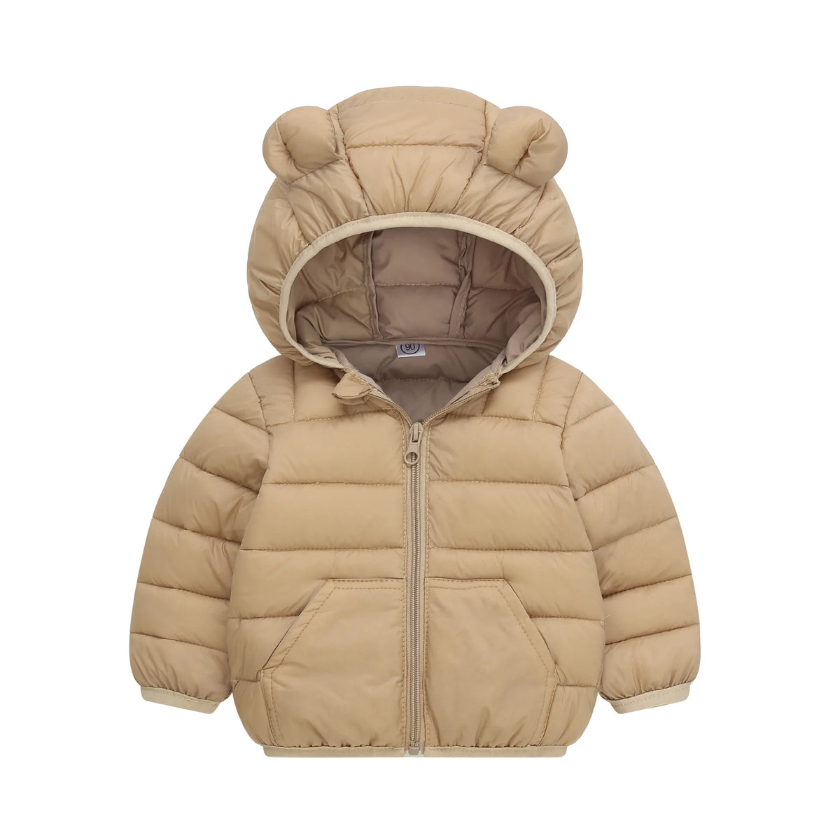 Kids Padded Hooded Zip Coat - Casual Winter Jacket, 2-6 Years - photo 8