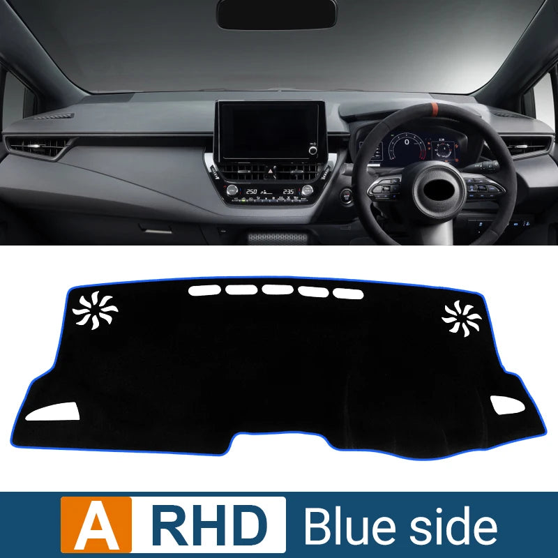 Car Dashboard Cover Avoid Light Pads Anti-UV Non-Slip Mats For Toyota Corolla E210 2019 2020 2021 2022 2023 2024 2025 Hybrid