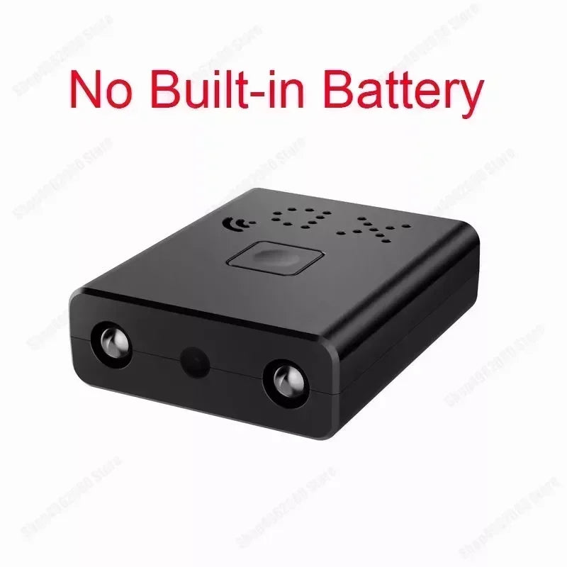 1080P Mini WiFi Home Camera — Night Vision, Built-in Battery
