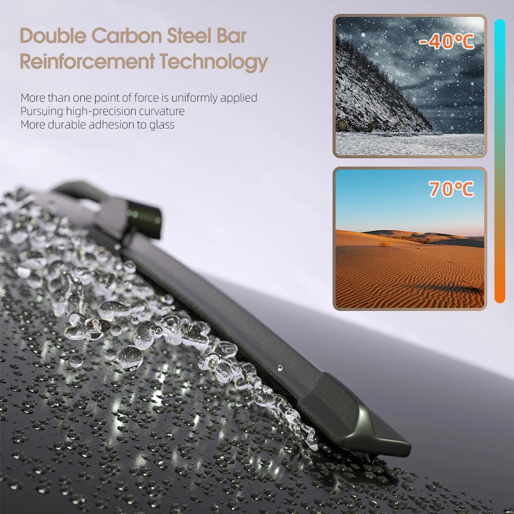 Front Windshield Wiper Blades for Ford F-150 2009–2020 (2-Pack)