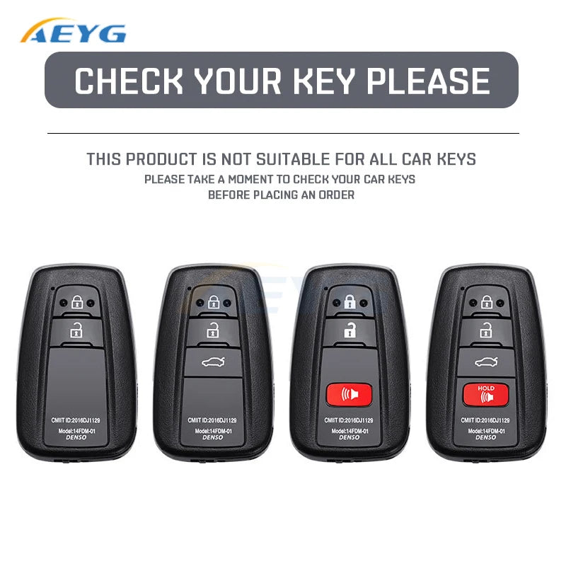 TPU Car Key Case Cover Shell Fob For Toyota CHR Camry Corolla RAV4 Highlander C-HR Prius Land Cruiser Prado Keychain Accessories