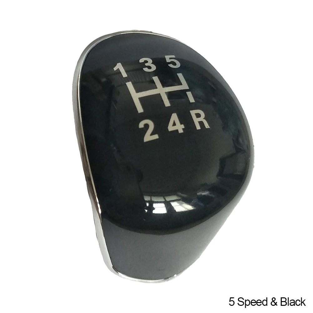 Car Gear Shift Knob Cap Top Cover Emblem 5/6Speed for Ford Focus MK2 MK3 Fiesta MK7 Transit Connect Kuga C-max FL B-max S-max
