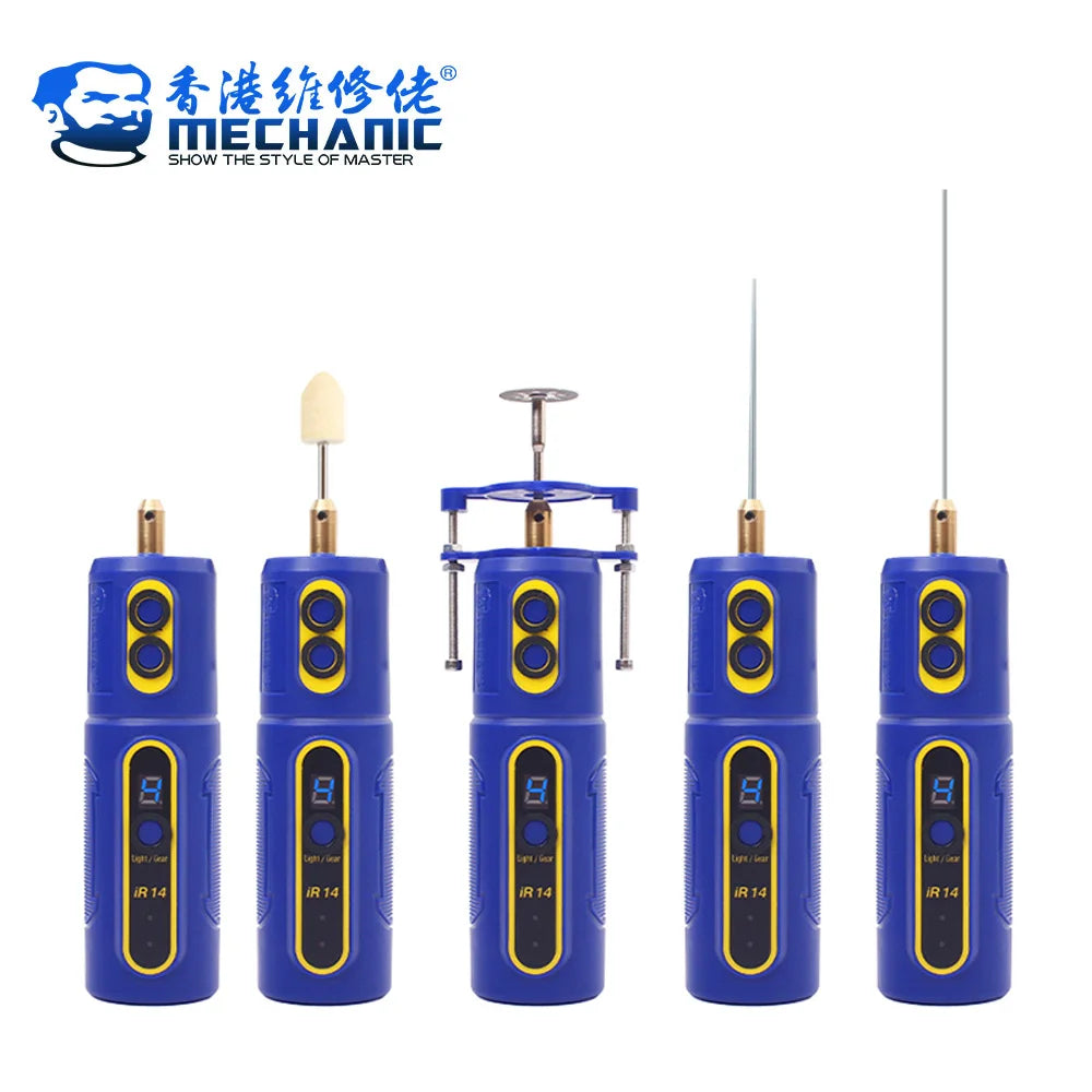 MECHANIC IR14/IR13/IR10 PRO Electric OCA Glue Remover Tool With Green Dust Display Lamp LED Display For Screen Remover Glue