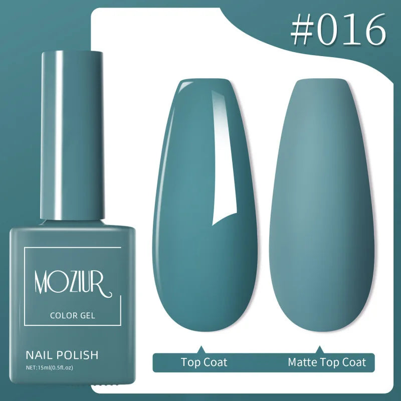Colorful Hot Sale Uv Gel Nail Polish Set Soak Off Gel Nail Polish 15ml Professional Nail Gel Polishes