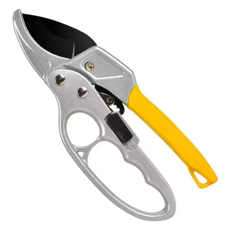 Ergonomic Pruning Shears SK5 Titanium-Plated Alloy Steel Quick Efficient Cuts Labor-Saving Spring  Garden Fruit Harvesting Tools