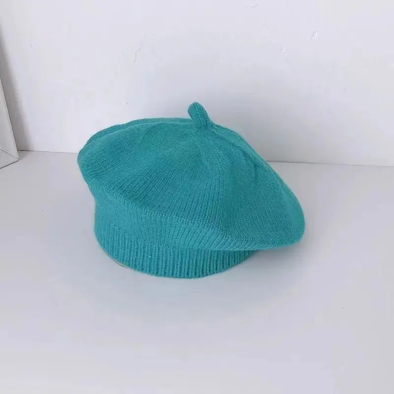 Knit Baby Beret - French Style Toddler Winter Hat - photo 8