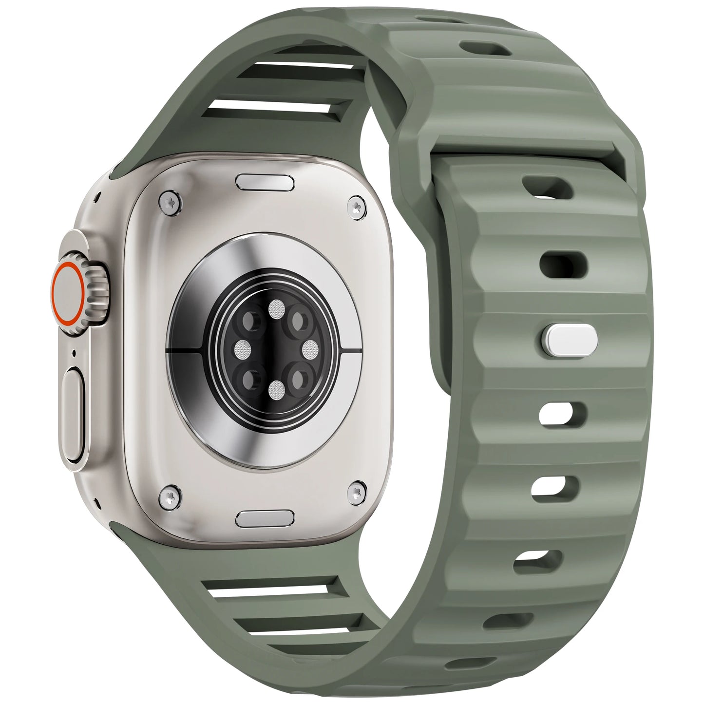 Silicone Strap for Apple watch ultra 2 3 band 49mm 45mm 44 mm 42mm 46mm accessories correa bracelet iwatch 11 10 9 8 7 6 SE 5 4