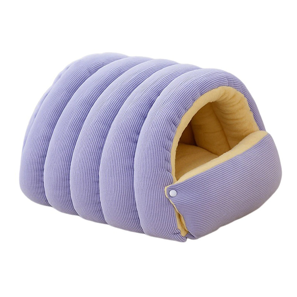 Winter Plush Cat Cave Bed - Thick Warm Kitten House - photo 11