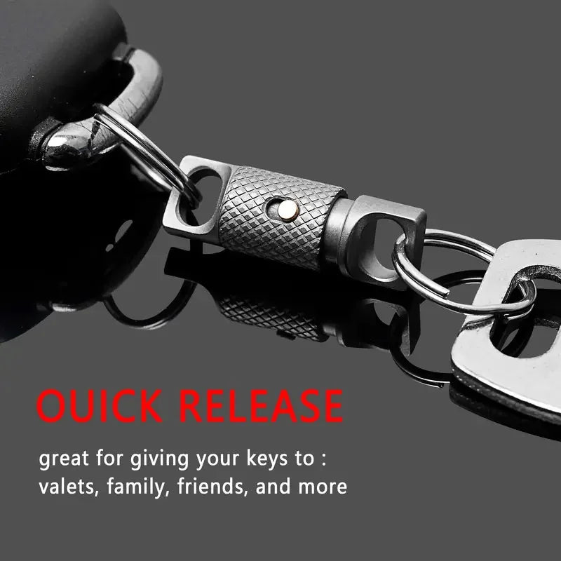 Titanium Alloy Mini Keychain Portable Quick Dismantling Durable Household Outdoor EDC Tool