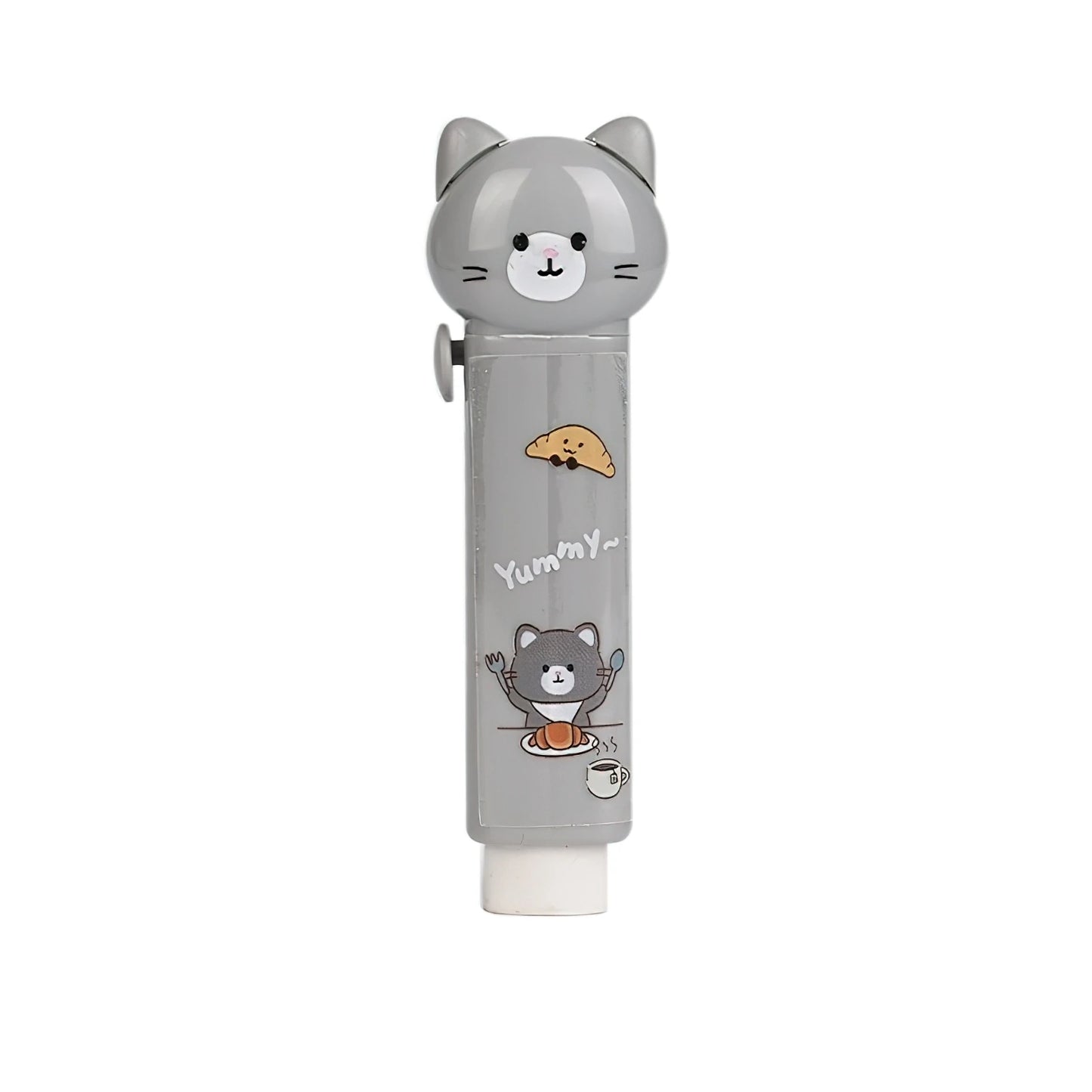 1/4pcs Cartoon Cat Town Eraser Mini Kitty Push Type Rubber Erasers for Pencil Cleaning Stationery School Student A3156
