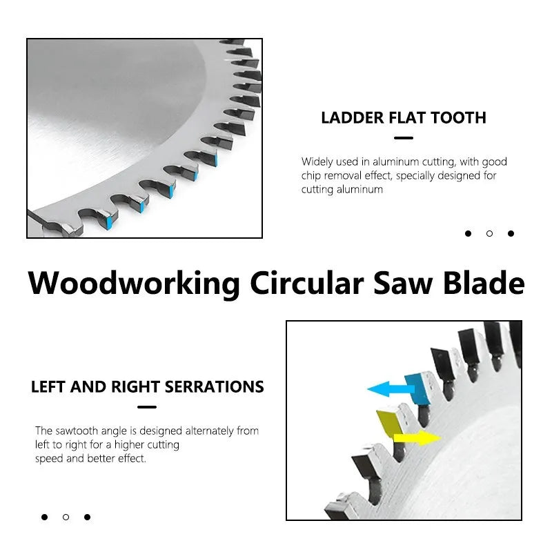 XCAN TCT Wood Saw Blade — 230–300mm Carbide Circular Cutting Disc