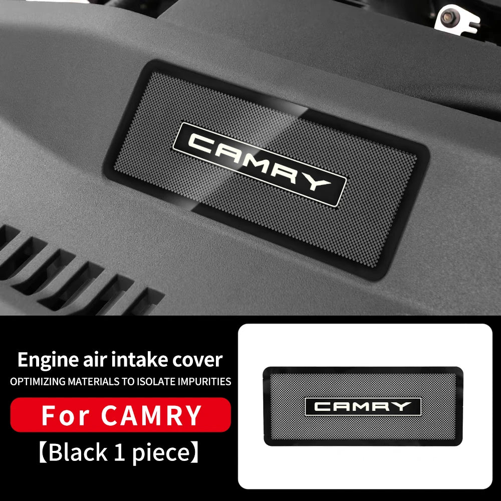 Car Engine Air Inlet Intake Protective Cover Sticker for Toyota Camry 9th Generation 2018-2024 year Car Interior Accessories
