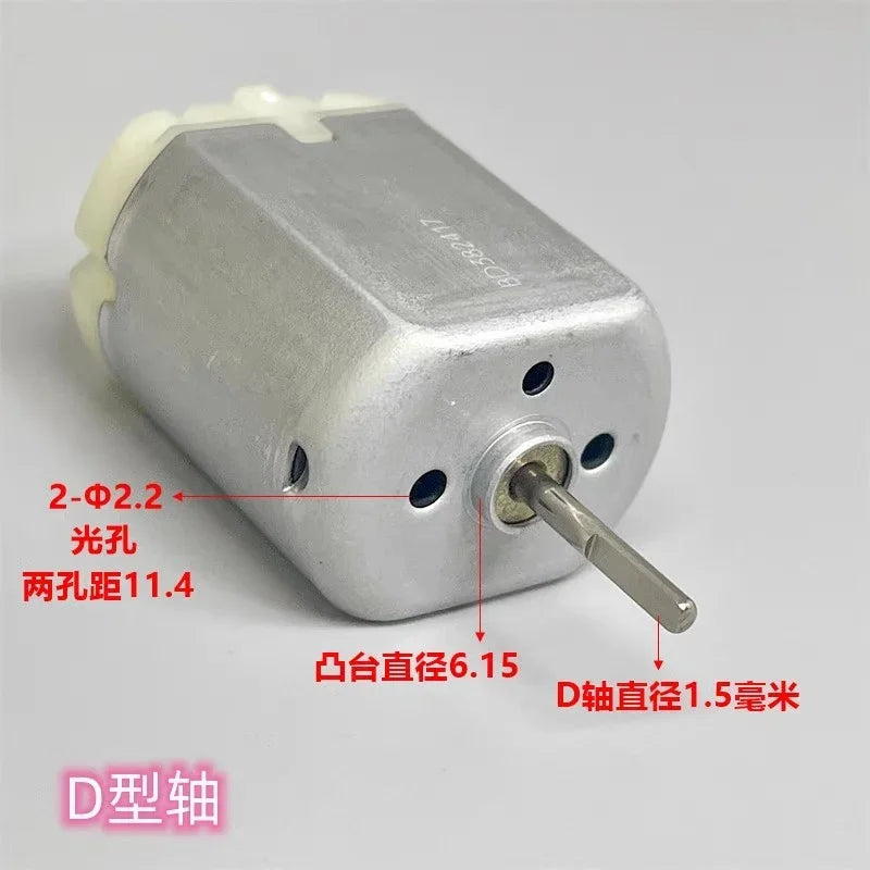 MABUCHI FC-280PD-16200  Mini 24mm 280 Electric Motor DC 12V Engine D-Shaft For Car Door Lock Rearview Folding Mirror Actuator