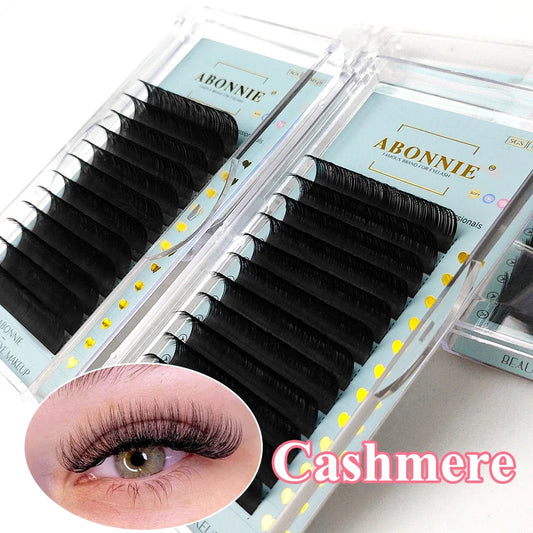 Abonnie Matte Black Cashmere Individual Eyelash Extensions