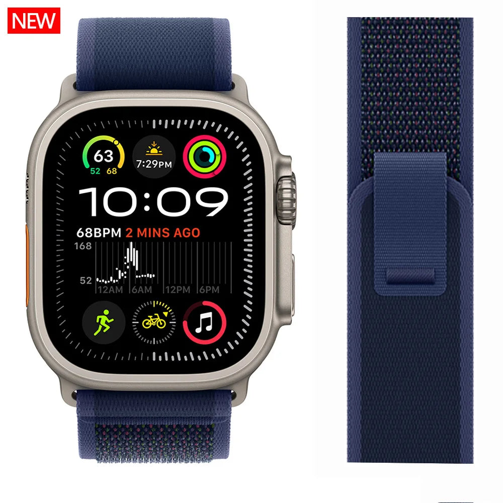 trail loop For apple watch ultra 3 2 Band 49mm 44mm 40mm 45mm 41mm 42mm correa bracelet iWatch series 7 se 8 9 10 11 46mm straps