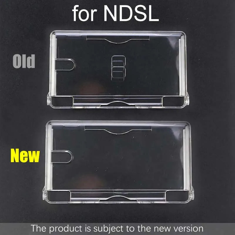 1PC For Nintend NDSL/NDSi/NDSi XL/3DS/3DS XL/NEW 3DS/NEW 3DS XL Console Transparent Plastic Crystal Case Cover Protective Shell