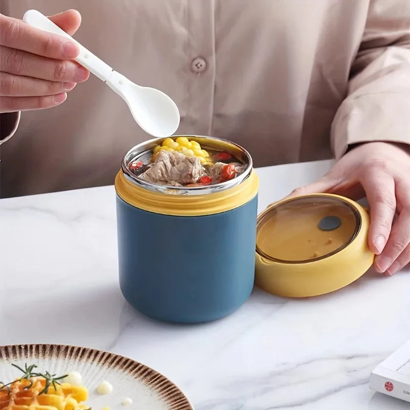 Insulated Food Jar 530ml or 710ml - Stainless Steel Soup Cup for Hot Meals - photo 3