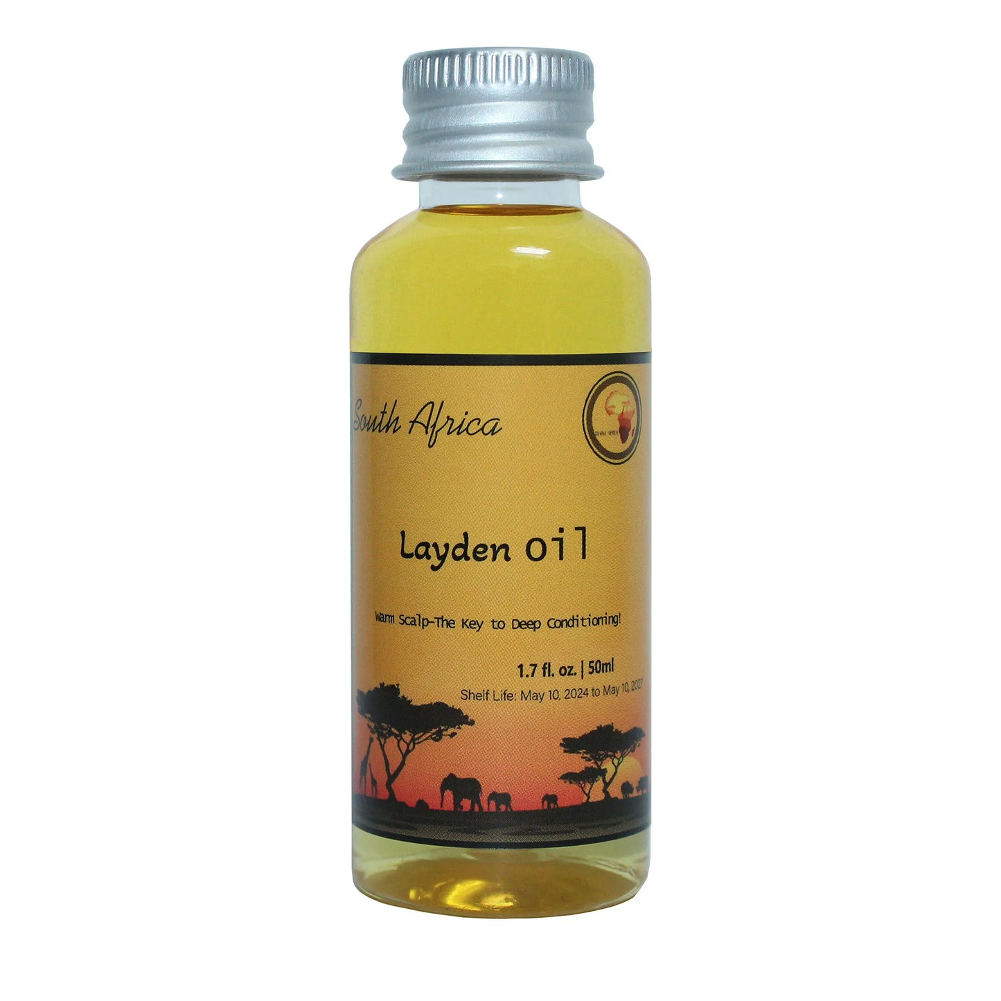 African Cold-Pressed Layden Nourish Hair & Scalp Oil – Strengthening Roots & Hair Growth | 50ml