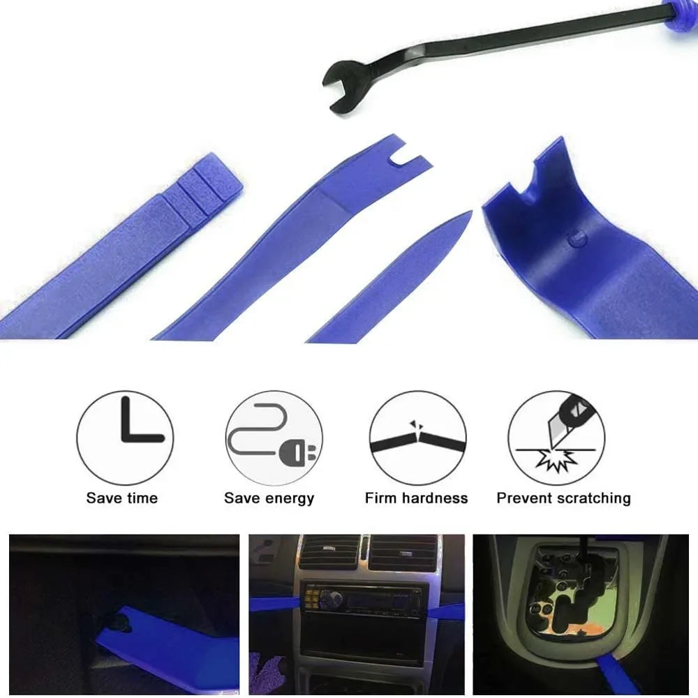 Car Hand Tool Set Car Disassembly Tool Kit Stereo Repair DVD Repair Tool Dashboard Removal Interior Plastic Trim Panel