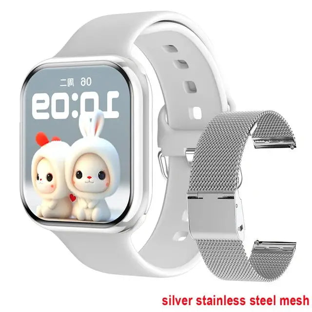Smart Watch Series 10 – 1.9" OLED HD Screen, GPS, NFC, BT Calling, Wireless Charging, IP68 | iOS & Android | Multiple Strap Options