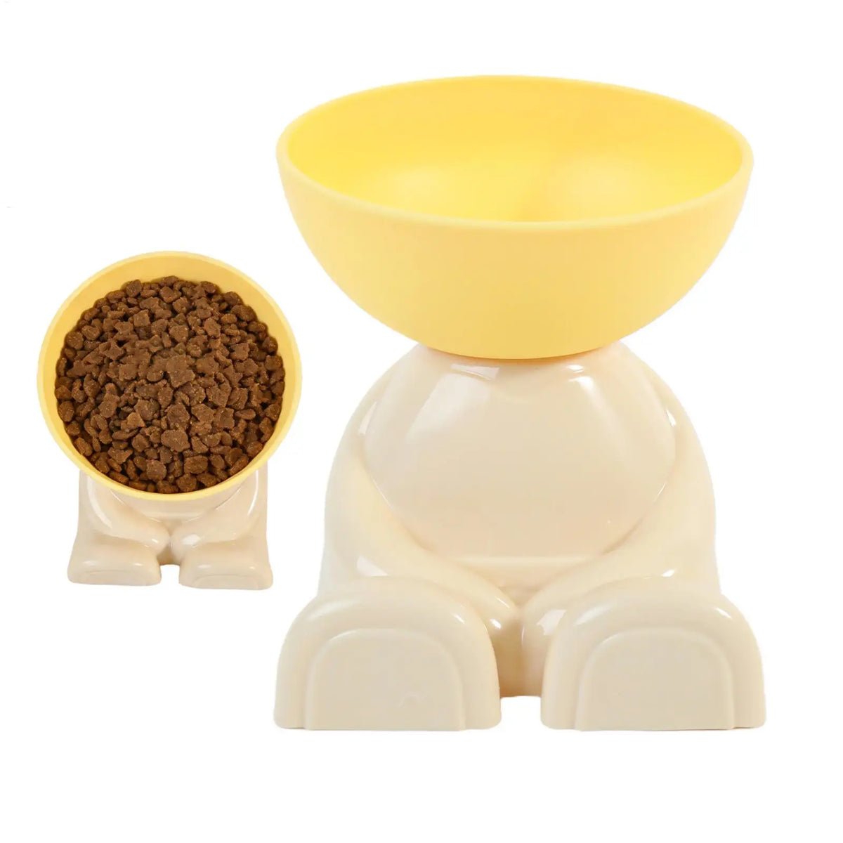 Raised Cat Feeding Bowl - Non-Slip Elevated Food Dish – photo 3