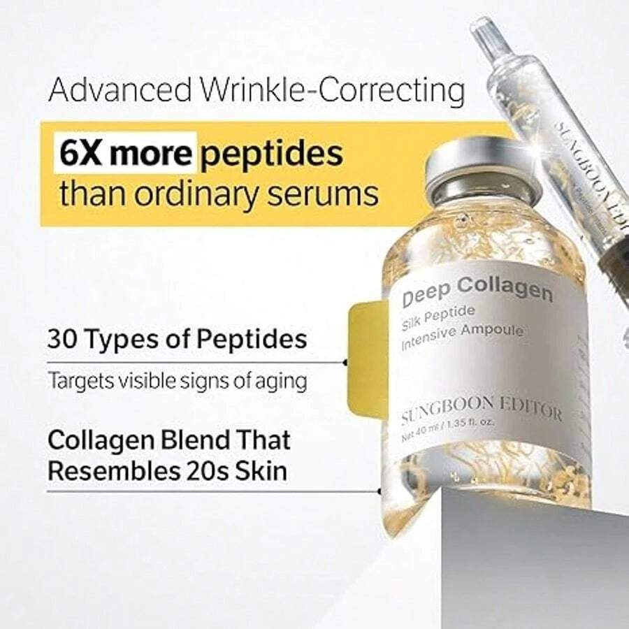 Silk Peptide Lifting Ampoule | Anti-Aging Face Serum