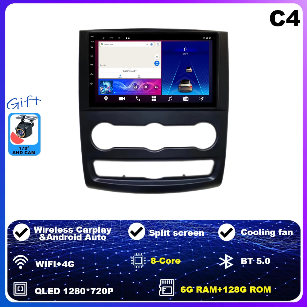 10" CarPlay+auto Android 16 For VW Crafter For Mercedes Benz Sprinter Car Radio Multimedia Video Player GPS stereo 5GWIFI+4G DSP