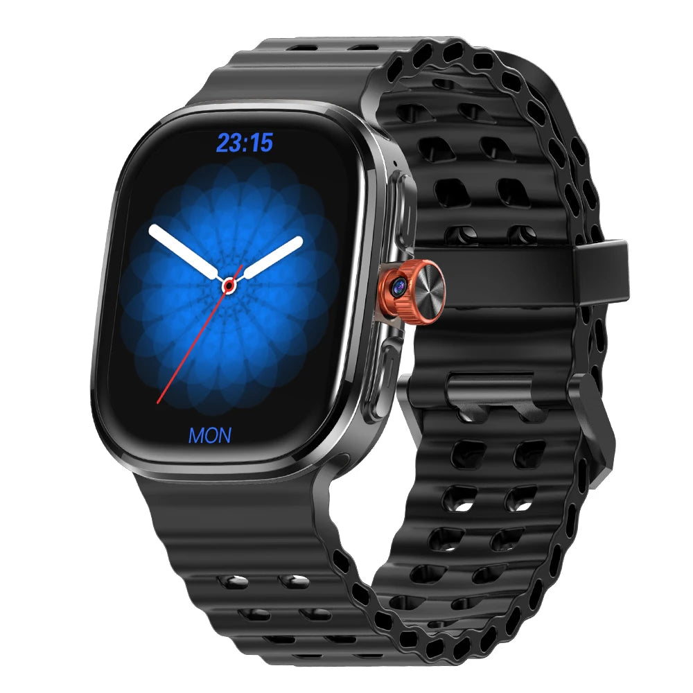 M99 Mini New Package 2.29inch Amoled Smartwatch 5G LTE Android 13.0 Smart Watch With Touch ID Fingerprint unlock GPS WIFI Sim