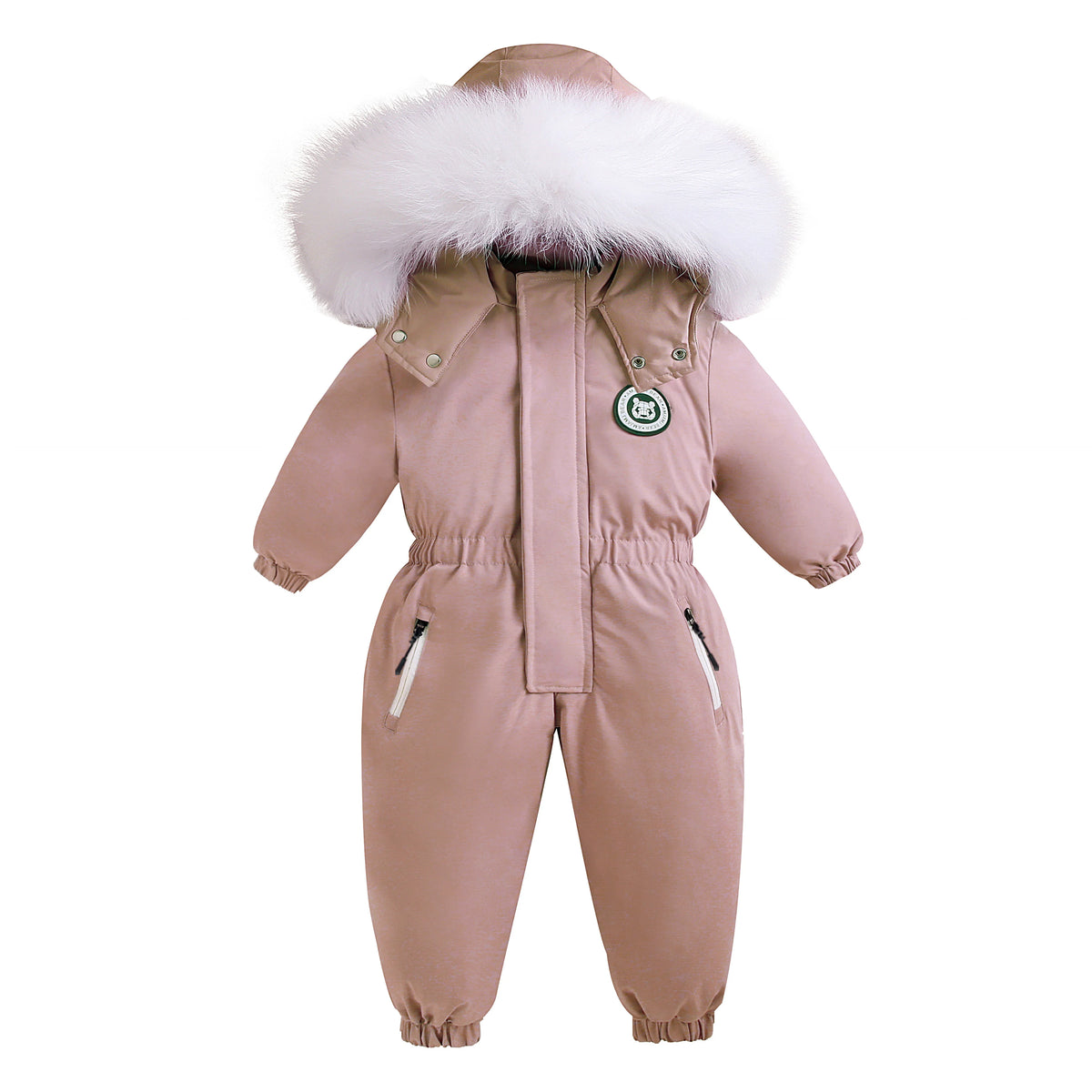Baby Hooded Snowsuit Jumpsuit - Thick Warm Winter Romper - photo 7