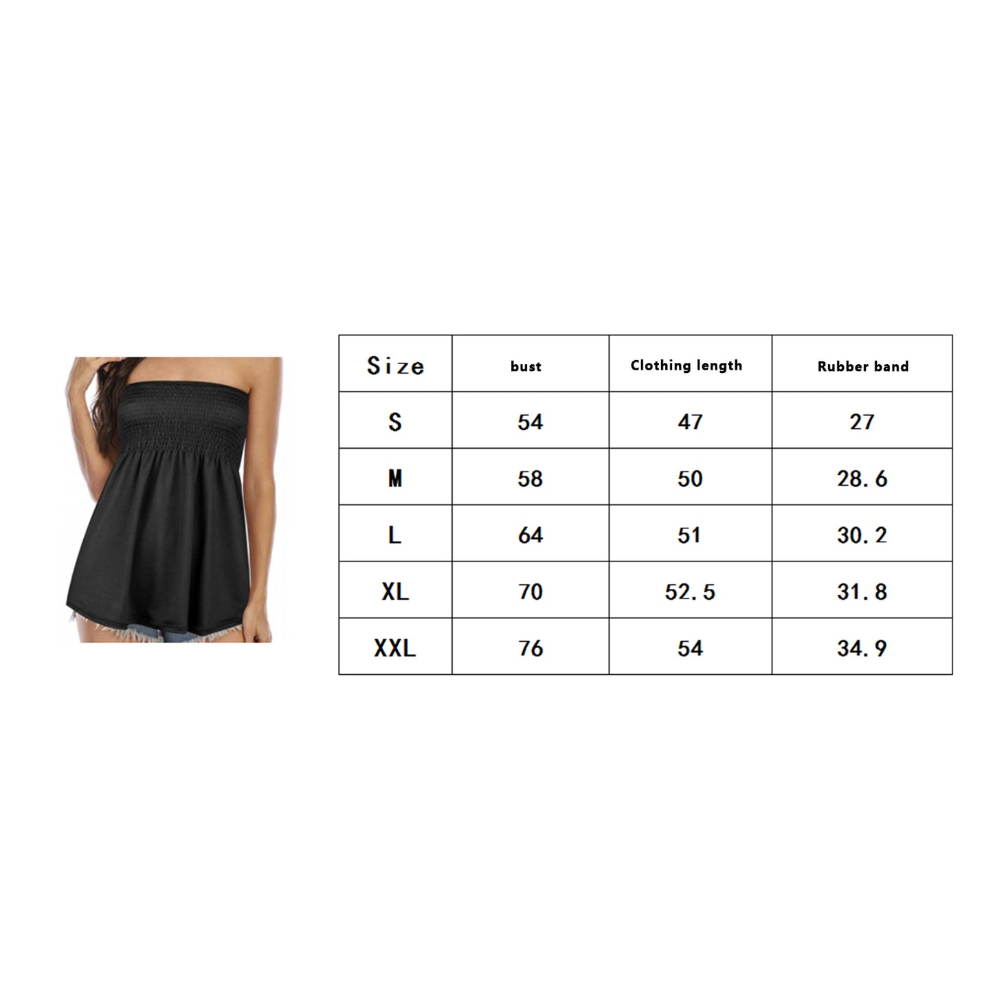 2026 Women Sexy Tube Top Summer Women Casual Tank Crop Tops Solid Color Elastic Design Backless Breathable Strapless Tops