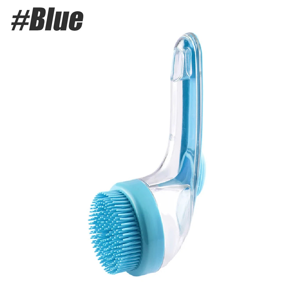 Pet Bath Scrub Brush - Soft Bristle Washing Tool for Small Pets – photo 8