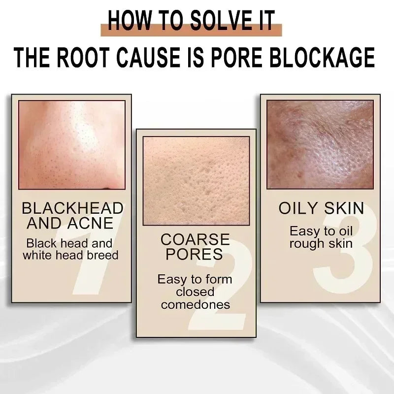 Lactobionic Acid Pore Shrink Serum Hyaluronic Face Moisturizing Nourish Smooth Pores Repair Essence Firm Korean Cosmetics