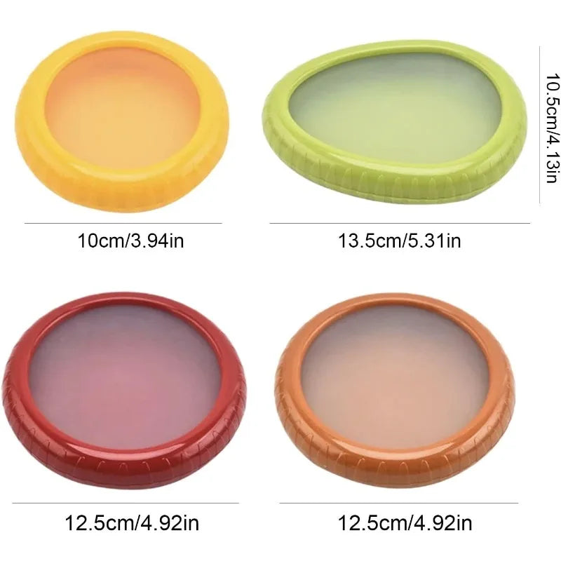 Fruit Saver Fridge Containers - Set of 4 Reusable Storage Boxes - photo 3