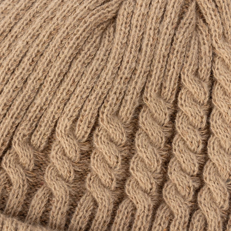 Thick Knit Beanie, Unisex Winter Skullcap
