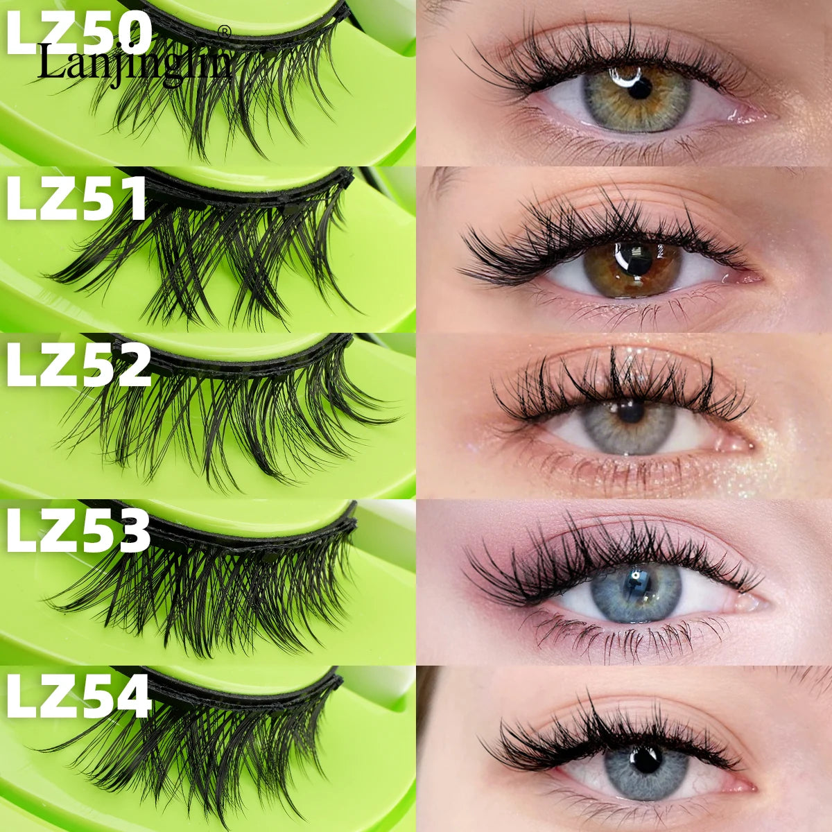3D Magnetic Eyelashes with Tweezer – Reusable No-Glue False Lashes