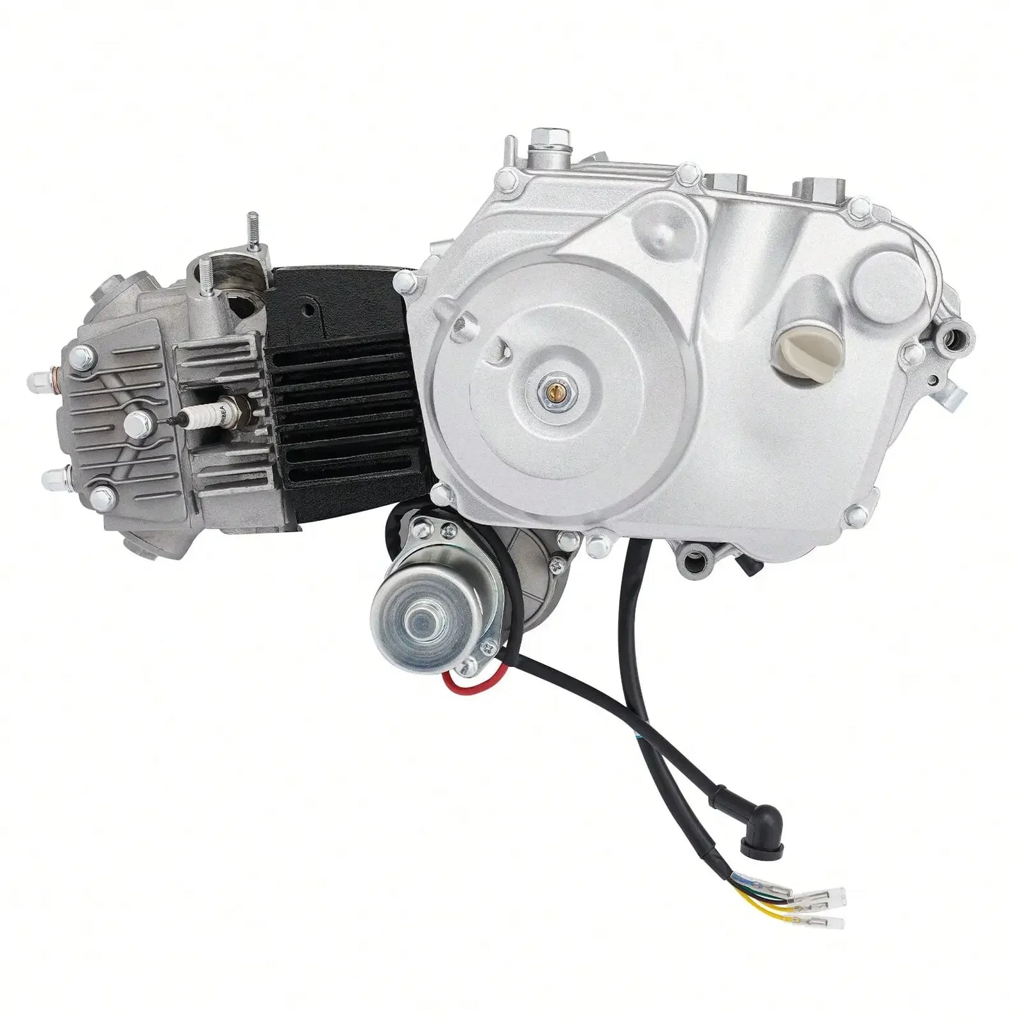 110CC 4 Stroke Engine Motor,8000Rpm Speed Single Cylinder Air Cooling Transmission Electric Start Auto Engine Motor for ATV GO K