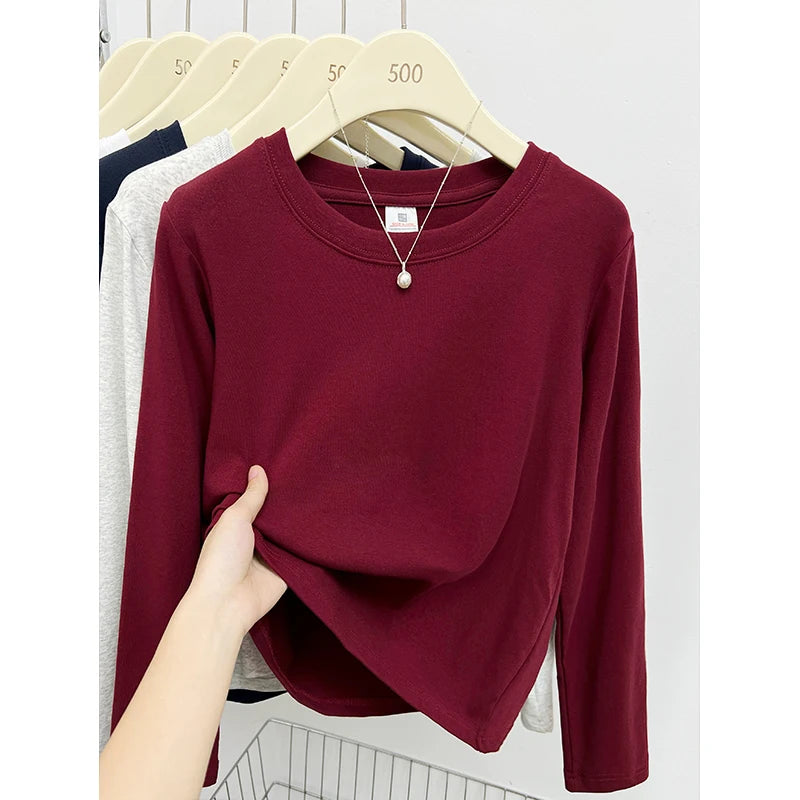 Women's Long Sleeve Base Layer Tee — Crew Neck