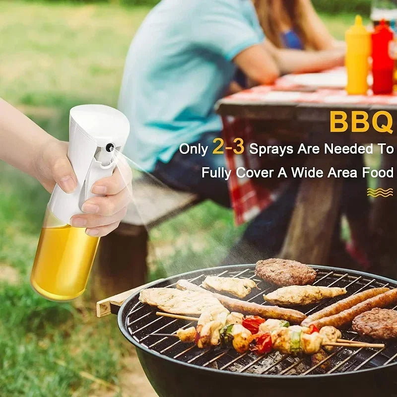 Clear Oil Spray Bottle - Cooking & BBQ Oil and Vinegar Mister - photo 6