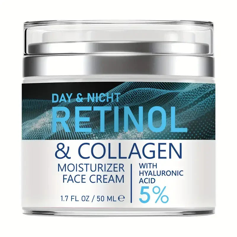 ENVISHA Retinol & Collagen Anti-Aging Face Cream 50ml – Whitening, Pore Refining, Wrinkle Reduction & Deep Hydration | CPNP Certified