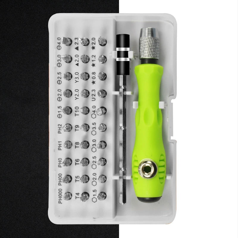 32 in 1 Screwdriver Set Cool Gadgets Stocking Stuffers Christmas Gifts For Dad Grandpa Husband Multi Functional Screwdriver