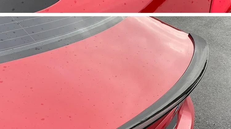 Carbon Fiber Rear Bumper Lip Trunk Wing MP M4 PSM Style Roof Spoiler Kit For BMW 3 Series F30 F31 F35 2026-2026 Gloss Black