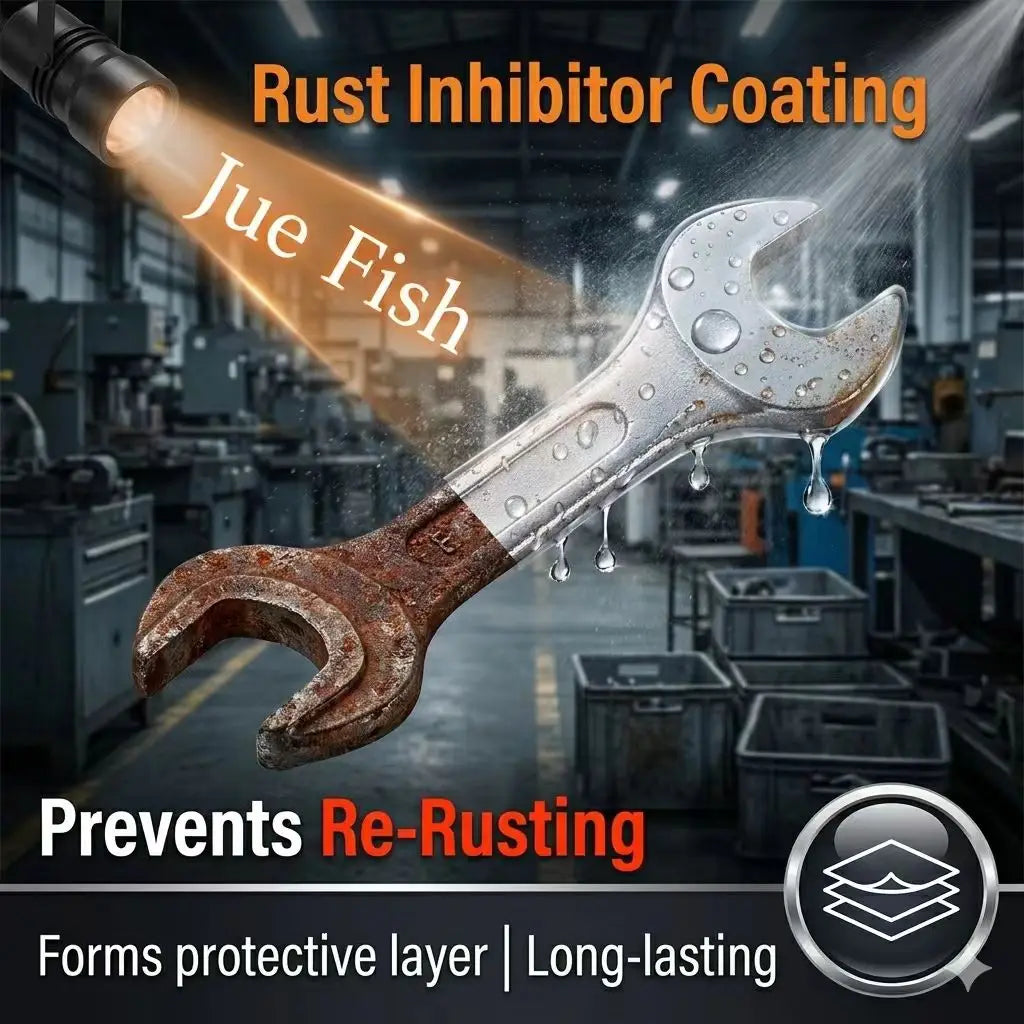 Heavy Duty Rust Remover Spray Fast Acting Rust Dissolver & Anti-Rust Coating for Metal, Car, Tools Multi-Surface Cleaner 120ml