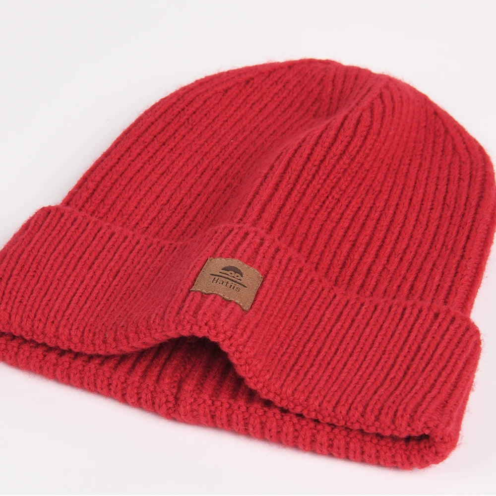 Women's Fold-Over Cuff Knit Beanie - Soft Solid Winter Hat - photo 9