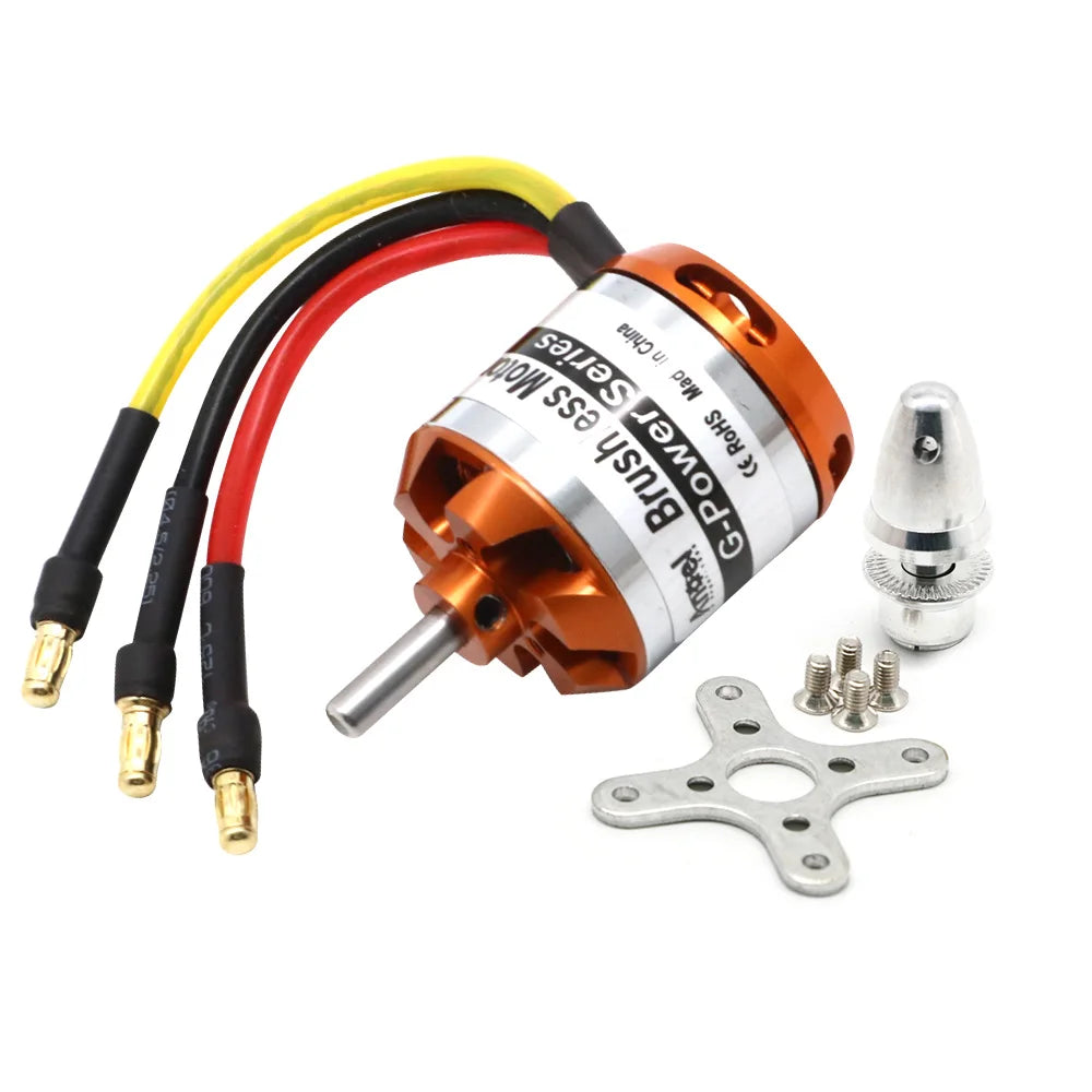 Brushless Motor 2-3S 4S 5S D2830 D2826 D3548 D3542 D3536 D3530 For RC Mini Multicopters Plane Fixed-wing Aircraft