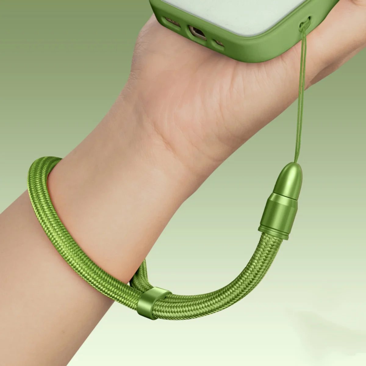 Multifunctional Mobile Phone Strap Bullet Shaped Phone Case Short Rope Adjustable Length Lanyard for Earphones and U-disk