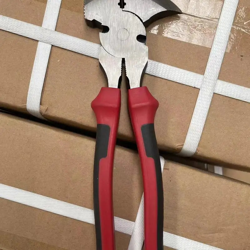 Fence Pliers Heavy Duty Fencing Pliers Wire Cutter Tool Heavy Duty Multifunctional Hand Tools With Hammer Head Nail Puller For