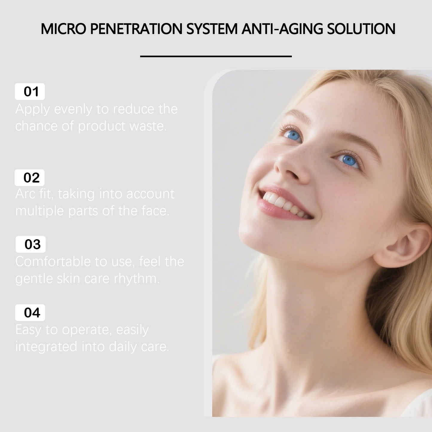 Hexapeptide Collagen Microneedle Serum Set Hydrating Facial Roller Beauty Device Pro Home Beauty Care Kit Glowing Skincare