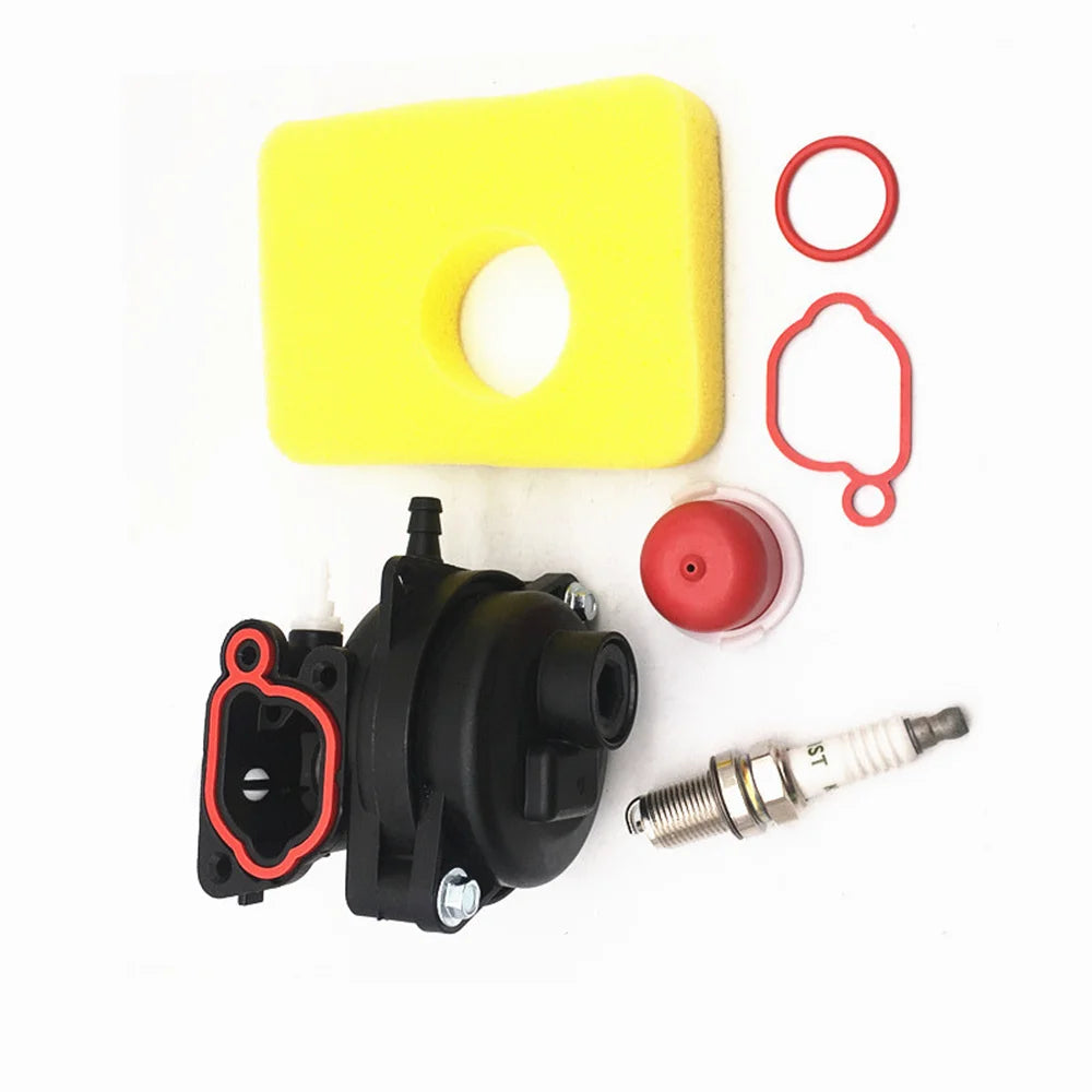 799583 593261 595656 Carburetor Fits for Briggs Stratton 300E 450E 500E 550EX 500 125cc 140ccc Air Filter Cover And Air Filter